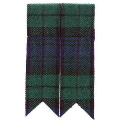 BLACK WATCH-ACRYLIC TARTAN FLASHES - scottish kilt jacket
