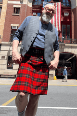 Casual tartan kilt for men – for sale