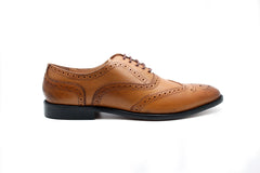 SCOTTISH LUXURY DAY BROGUES IN BROWN FOR MEN - scottish kilt jacket