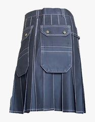 KILT BLACK WORKING - Scottish Kilt Jacket™ USA-UK