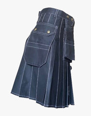 KILT BLACK WORKING - Scottish Kilt Jacket™ USA-UK