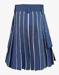 KILT BLUE UTILITY - Scottish Kilt Jacket™ USA-UK