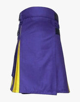 HYBRID BLUE-YELLOW KILT FOR WOMEN - Scottish Kilt Jacket™ USA-UK