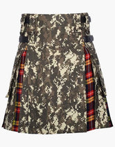 CAMO HYBRID DIGITAL KILT - Scottish Kilt Jacket™ USA-UK