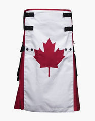 HYBRID KILT Canadian Flag - Scottish Kilt Jacket™ USA-UK
