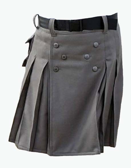Utilities Kit for Cargo Grey with Two Pockets - Scottish Kilt Jacket™ USA-UK