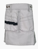White Carhartt Work Utility Kilt - Scottish Kilt Jacket™ USA-UK