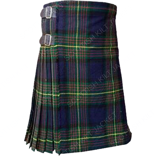 Traditional Clan Muir Moore Tartan Kilt - scottish kilt jacket