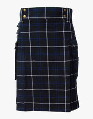 DOUGLAS TARTAN UTILITY KILT - scottish kilt jacket