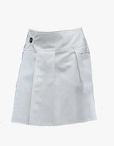 WHITE UTILITY KILT Falcon - Scottish Kilt Jacket™ USA-UK