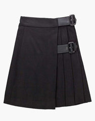 GIRL MINI KILT IN BLACK - Scottish Kilt Jacket™ USA-UK