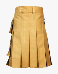 Utility Kilt Khaki Firefighter - Scottish Kilt Jacket™ USA-UK