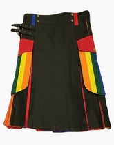 HYBRID KILT GAY PRIDE - scottish kilt jacket