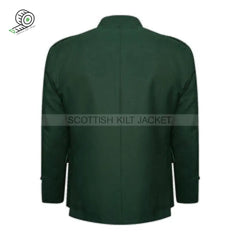 Green Argyll Vest And Jacket Tweed Kilt Jackets