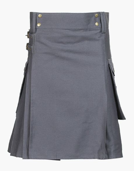KILTS IN GREY UTILITY - Scottish Kilt Jacket™ USA-UK
