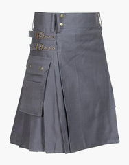 KILTS IN GREY UTILITY - Scottish Kilt Jacket™ USA-UK