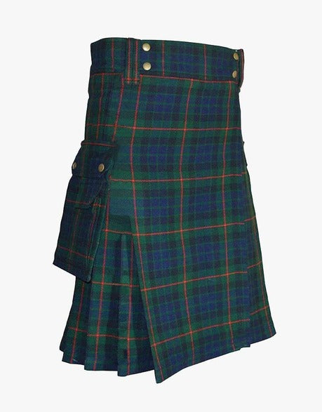 GUNN TARTAN UTILITY KILT - scottish kilt jacket