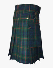 GUNN TARTAN UTILITY KILT - scottish kilt jacket