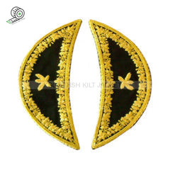 Hand-Embroidered Gold Bullion Royal Doublet Embroidery Jacket