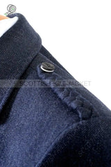 Highland Crail Jacket and Waistcoat in Midnight Blue Arrochar Tweed