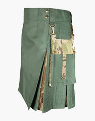 CAMO HYBRID KILT HUNTING - scottish kilt jacket