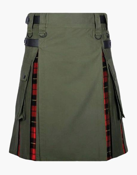 KILT HYBRID WITH POCKETS - scottish kilt jacket