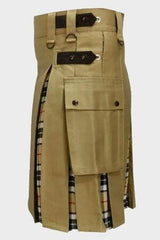 INDIGO HYBRID KILT - scottish kilt jacket