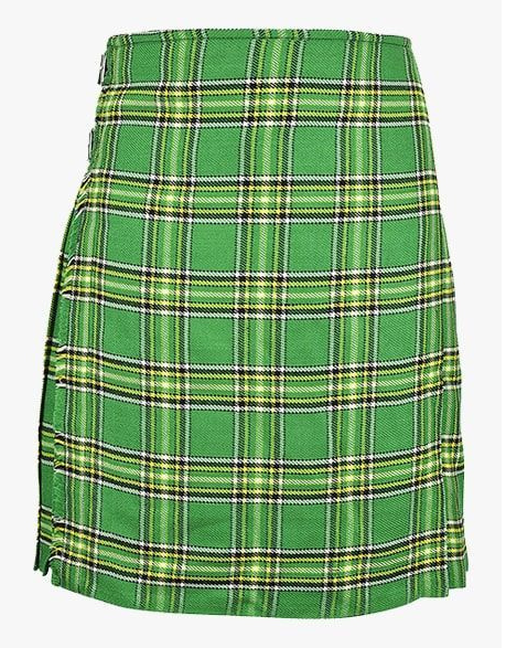 IRISH GREEN TARTAN KILT - scottish kilt jacket