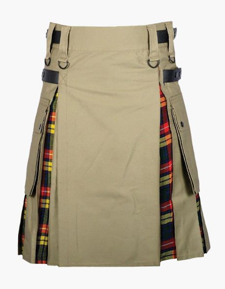 Tartan Buchanan Hybrid Kilt - scottish kilt jacket