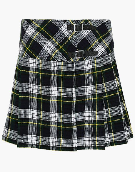 GORDON TARTAN MINI KILT SKIRT FOR LADIES - Scottish Kilt Jacket™ USA-UK