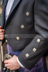 Prince Charlie kilt suit with accessories