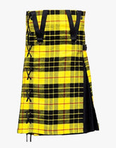 LEWIS BOX MACLEOD PLEATED HYBRID KILT - scottish kilt jacket