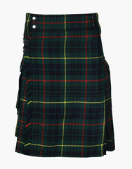 STEWART TARTAN UTILITY KILT MENS HUNTING - scottish kilt jacket