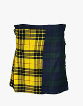 NEW DESIGN TARTAN KILT WOMENS IN YELLOW AND BLACK - Scottish Kilt Jacket™ USA-UK