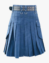 KILT NAVY BLUE UTILITY - Scottish Kilt Jacket™ USA-UK