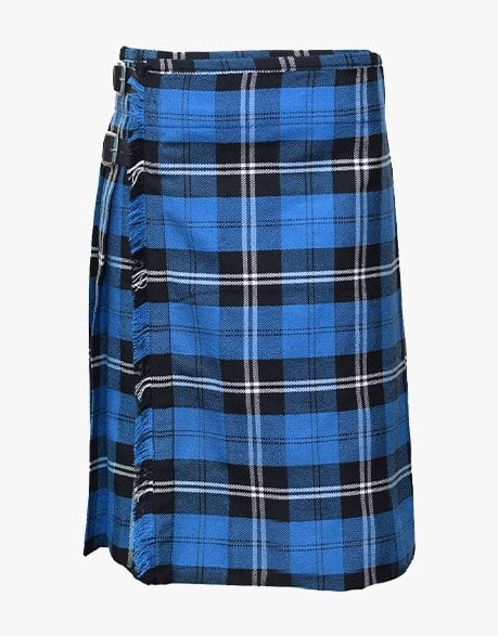 RAMSAY BLUE TARTAN KILT - scottish kilt jacket