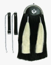 SPORRAN HORSES REAL HAIR - Scottish Kilt Jacket™ USA-UK