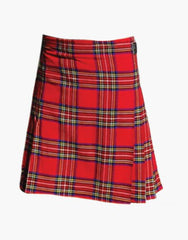 BLACK AND ROYAL STEWART TARTAN KILT - scottish kilt jacket