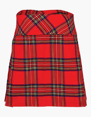 Women's Short Tartan Kilt by Royal Stewart - Scottish Kilt Jacket™ USA-UK
