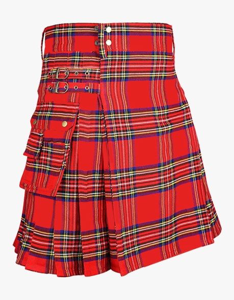 The Tartan Utility Kit-Royal Stewart - scottish kilt jacket