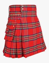 The Tartan Utility Kit-Royal Stewart - scottish kilt jacket