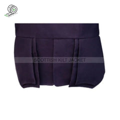 Scots Guards Style Doublet 16 In Navy Gabardine Jacket