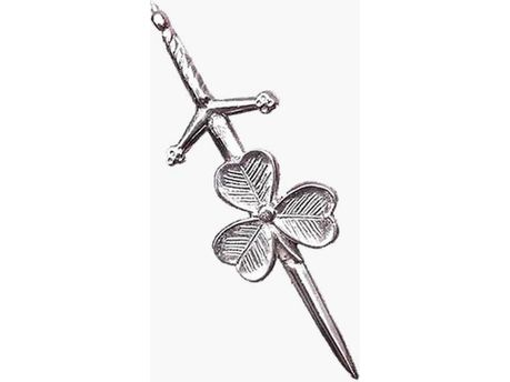 KILT PIN - SHAMROCK SCOTTISH - Scottish Kilt Jacket™ USA-UK
