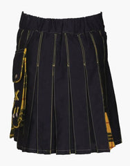 BLACK WOMEN WITH LEWIS TARTAN HYBRID KILT MACLEOD - Scottish Kilt Jacket™ USA-UK