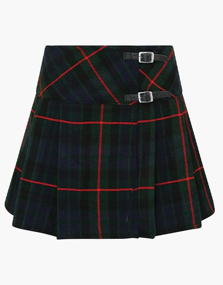 GUNN TARTAN MINI SKIRT KILT FOR WOMEN - Scottish Kilt Jacket™ USA-UK