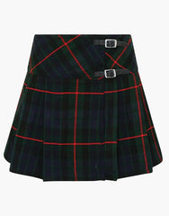 GUNN TARTAN MINI SKIRT KILT FOR WOMEN - Scottish Kilt Jacket™ USA-UK