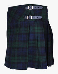 Women's Tartan Kilt Short Black Watch - Scottish Kilt Jacket™ USA-UK