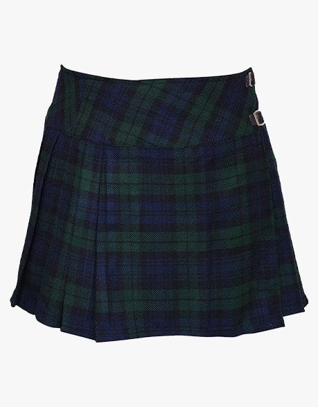Women's Tartan Kilt Short Black Watch - Scottish Kilt Jacket™ USA-UK