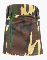 CAMO WOODLAND MINI KILT - Scottish Kilt Jacket™ USA-UK