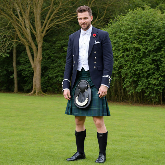 Tartan kilt for men